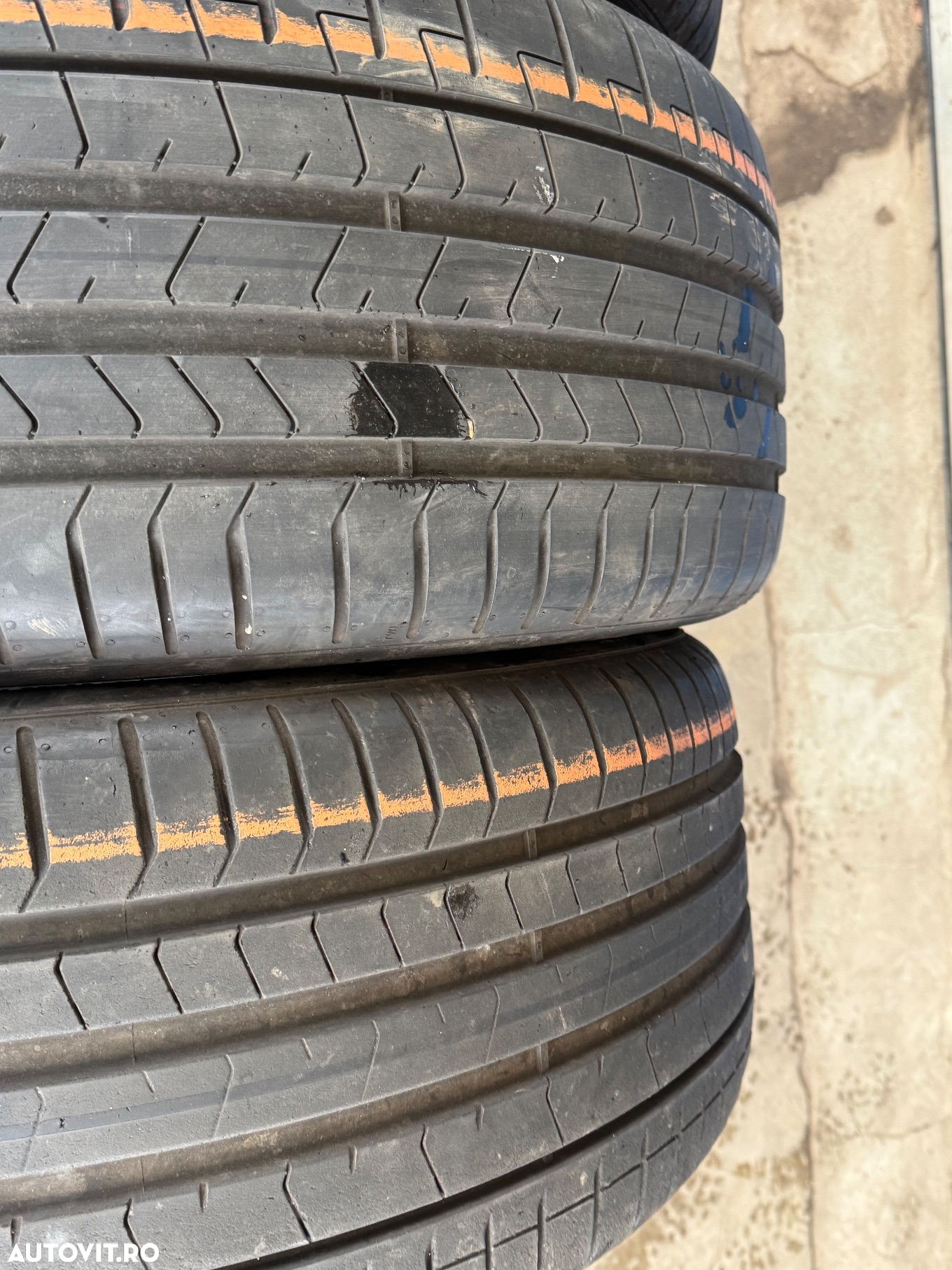 Vând 4 anvelope 255/40/21 Pirelli de vară ca noi - 3