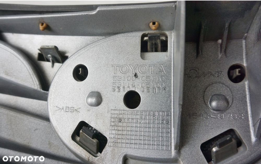 ATRAPA GRILL GRIL PRZÓD CHROM TOYOTA AVENSIS 3 III T27 08-12 53100-05110 - 11