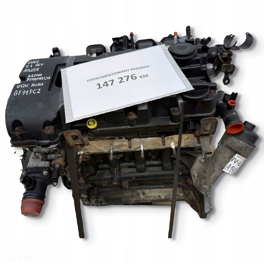 SILNIK A14XER Opel Meriva B Corsa D Astra IV J 1.4 16V 100KM tylko 147tyś - 1