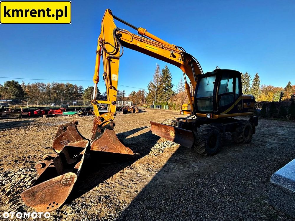 JCB JS 130 W KOPARKA KOŁOWA 2002r. | KOMATSU PW 140 CAT LIEBHERR 313 315 316 JCB JS 145 - 4
