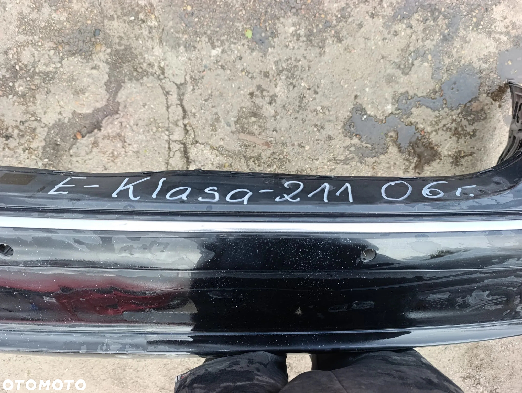 ZDERZAK TYLNY MERCEDES- BENZ E KLASA W211 PDC - 5