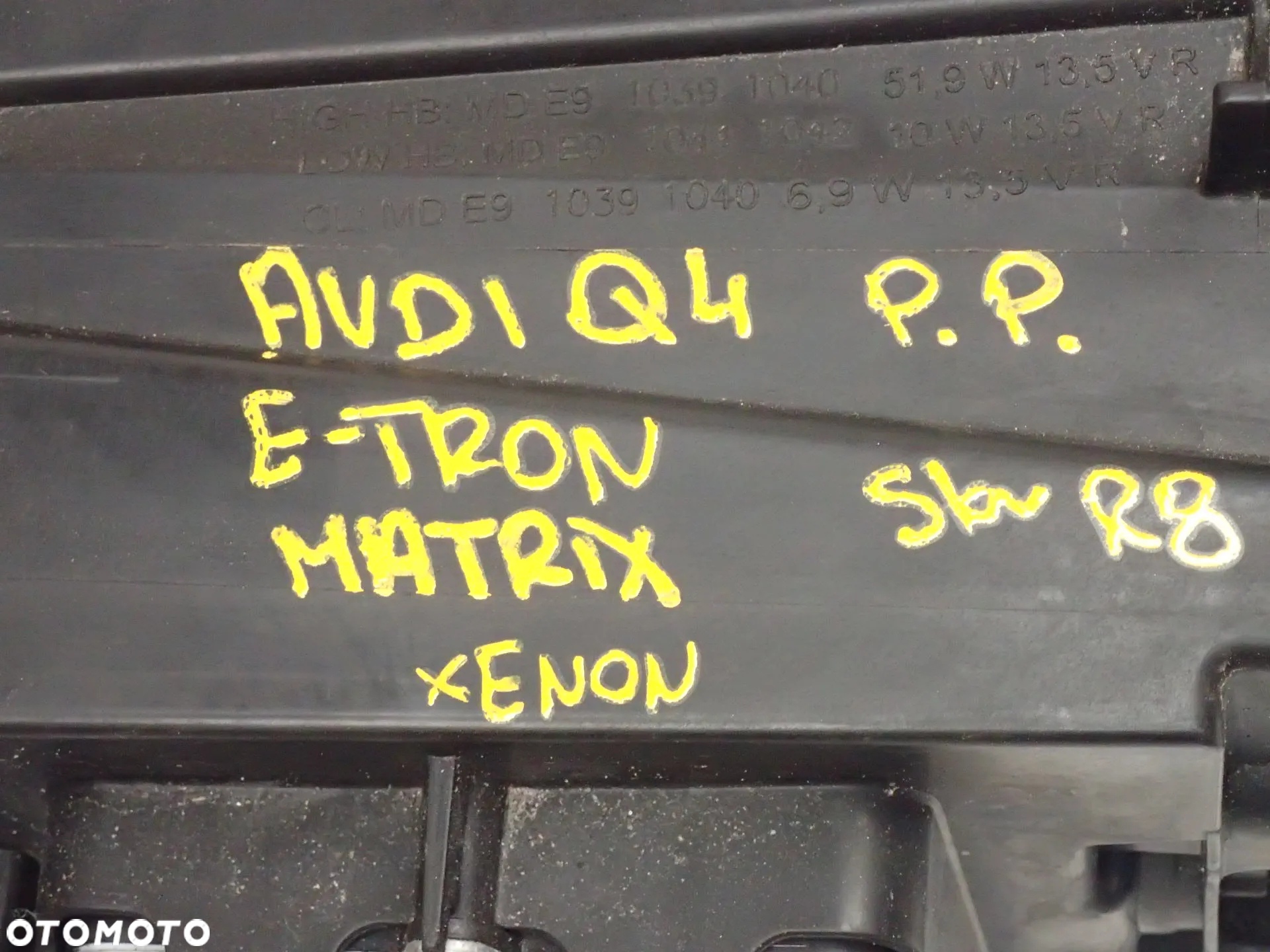 LAMPA PRAWY PRZÓD  AUDI Q4 E-TRON FULL LED MATRIX EUROPA 89A941036 - 11