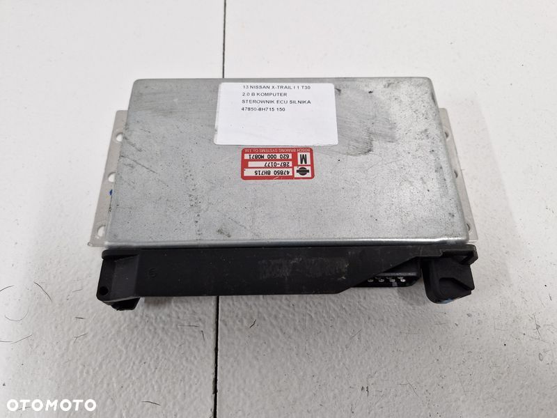 NISSAN X-TRAIL I 1 T30 2.0 B KOMPUTER STEROWNIK ECU SILNIKA 47850-8H715 - 1