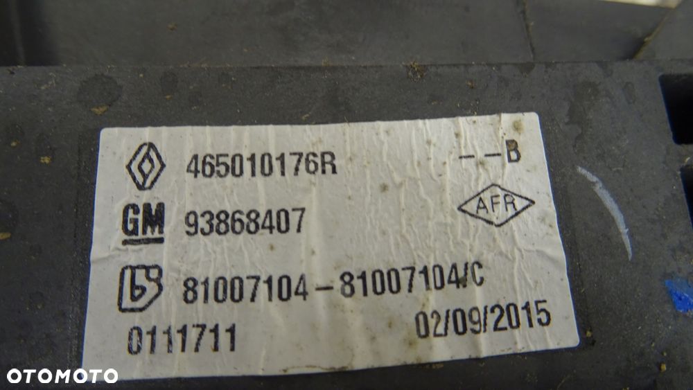 renault oe 465010176r pedał hamulca gazu - 5