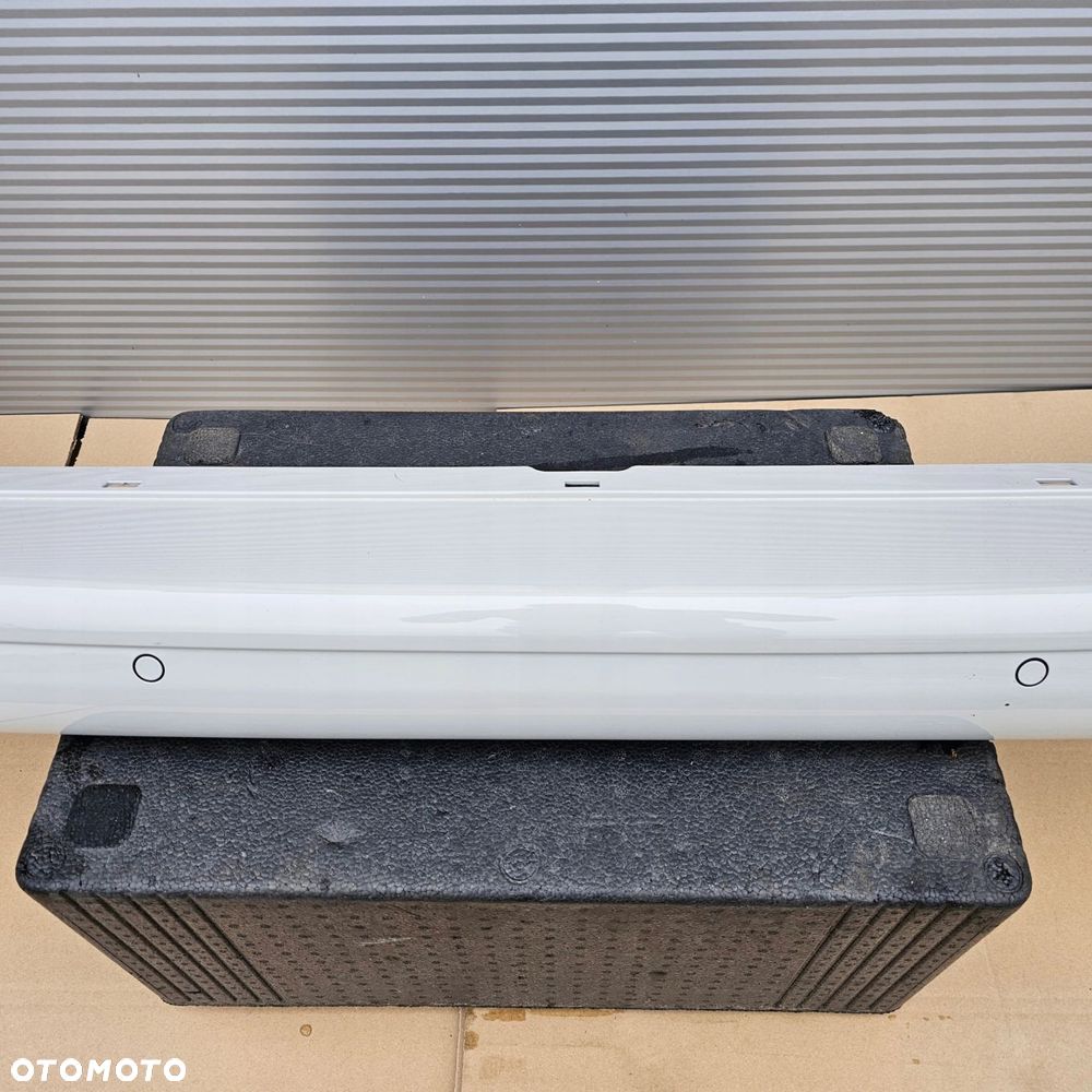 VW T5 LIFT T6 zderzak tył biały LB9A PDC IDEALNY - 5