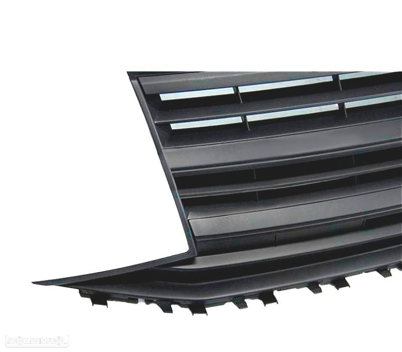 GRELHA FRONTAL VOLKSWAGEN VW T6 15-19 PRETO MATE - 2