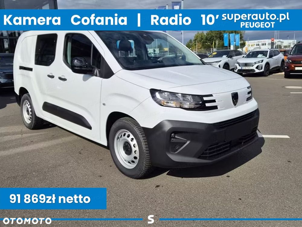 Peugeot Partner Van L2 Zabudowa Brygadowa 1.5 100KM - 1