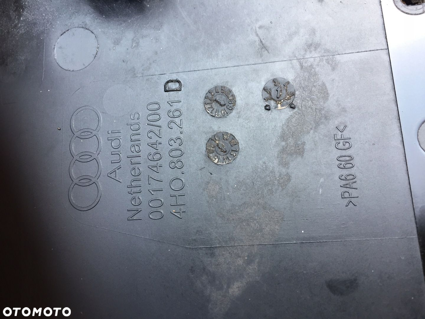 AUDI A8 D4 WNĘKA WANNA KOŁA ZAPASOWEGO 4H0803261D - 8