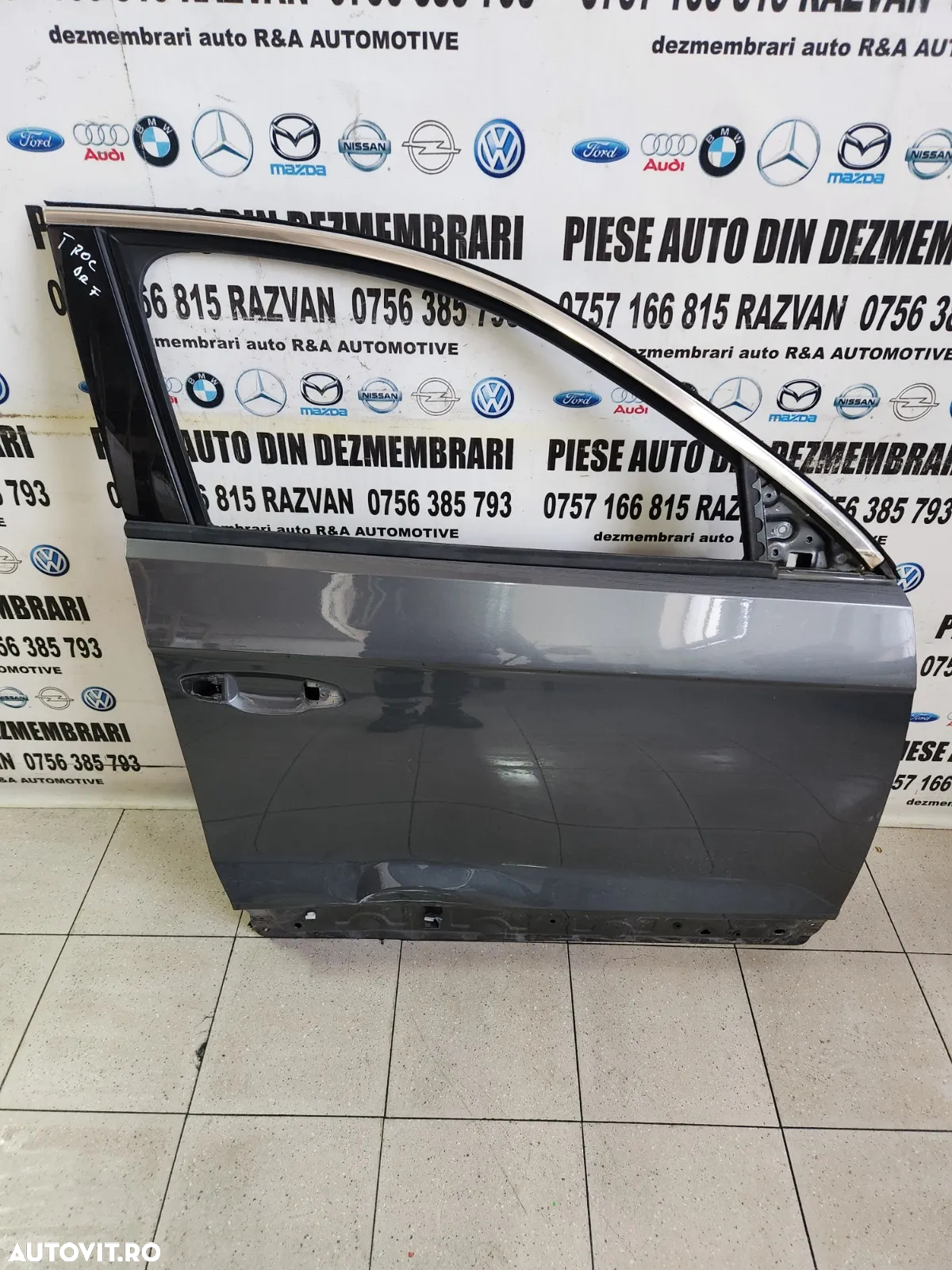 Usa Portiera Dreapta Fata Cu DEFECT Vw T-Roc Dezmembrez Vw T-Roc - Dezmembrari Arad - 3
