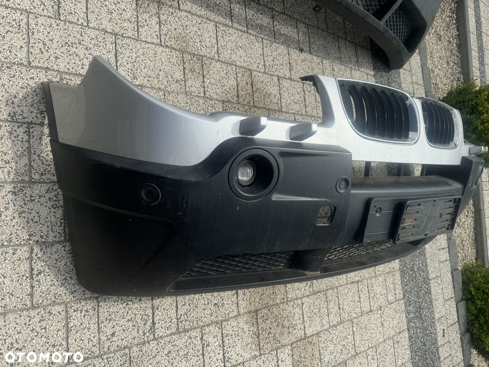 BMW X3 E83 2.0 PRZED LIFT TITANSILBER ZDERZAK PRZOD KOMPLETNY - 2