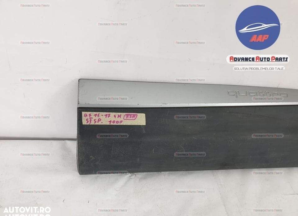 Bandou Ornament Usa stanga spate originala in stare buna Audi Q7 4M 20 - 3