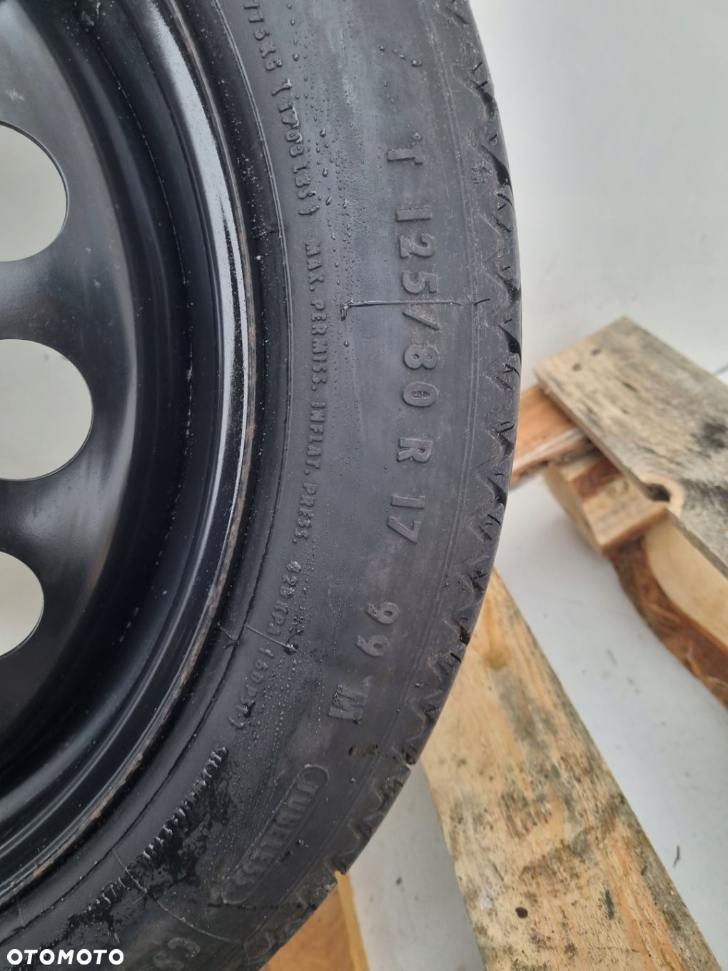 Volvo S80 I V70 II S60 I KOŁO DOJAZDOWE dojazdówka 125/80 R17 9209872 - 6