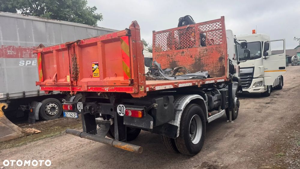 Renault D 16 / 4X4 / WYWROTKA + HDS AHIAB 111 BS-2 HIDUO / MAX UDŹWIG 4650 KG / STEROWANIE RADIOWE / - 11