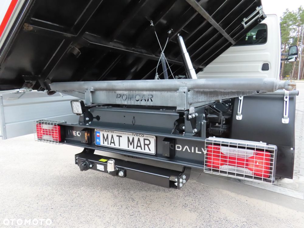 Iveco DAILY 70C16 Wywrotka Siatkowa Kiper Wywrot x 3 Strony 4.20 CM Długi 8 E.Palet Renomowanej Firmy ROMCAR Rozstaw Osi 4100 mm HAK 3500 Kg 40 Tys Km Przeb. Stan Auta JAK NOWY - 24