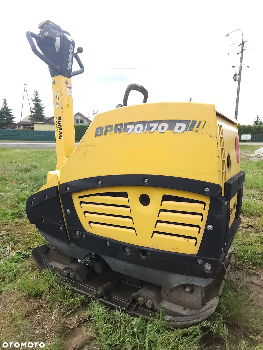 Bomag BPR 70/70 D, 580 Kg, E-Start, 130 Mtg, Import Niemcy - 1