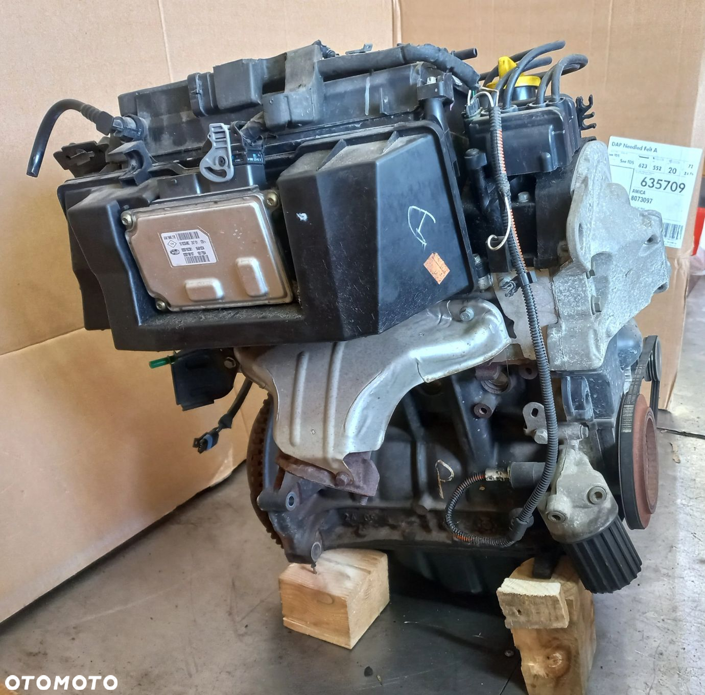 Twingo I silnik 1,2 16V kod: D4F A 702 kompletny stan bdb 108 tys. km Kangoo Renault - 3