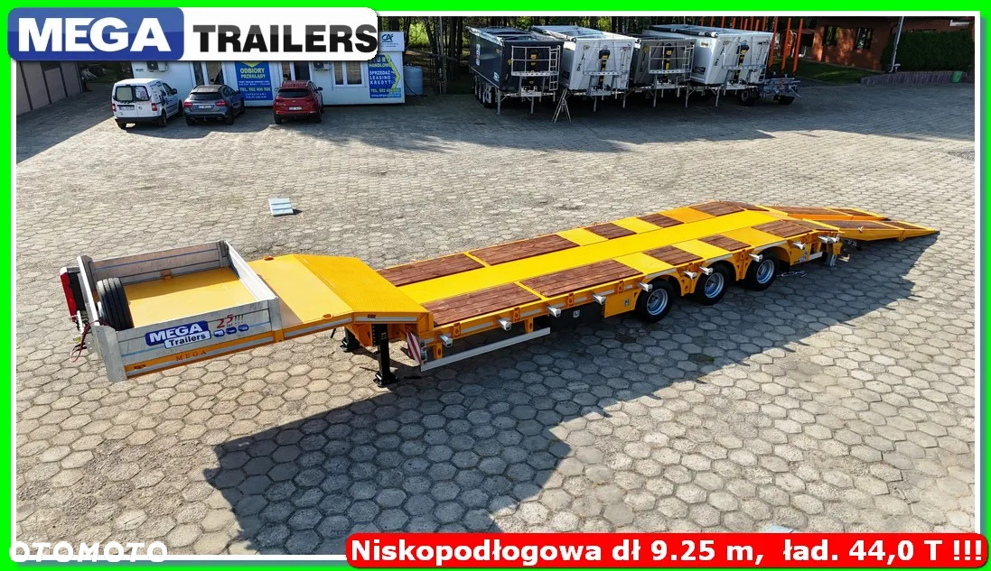 Mega Niska podłoga, DMC 54 T, oś skrętna, najazdy HYDRULICZNE 4,0 M !!! - 33