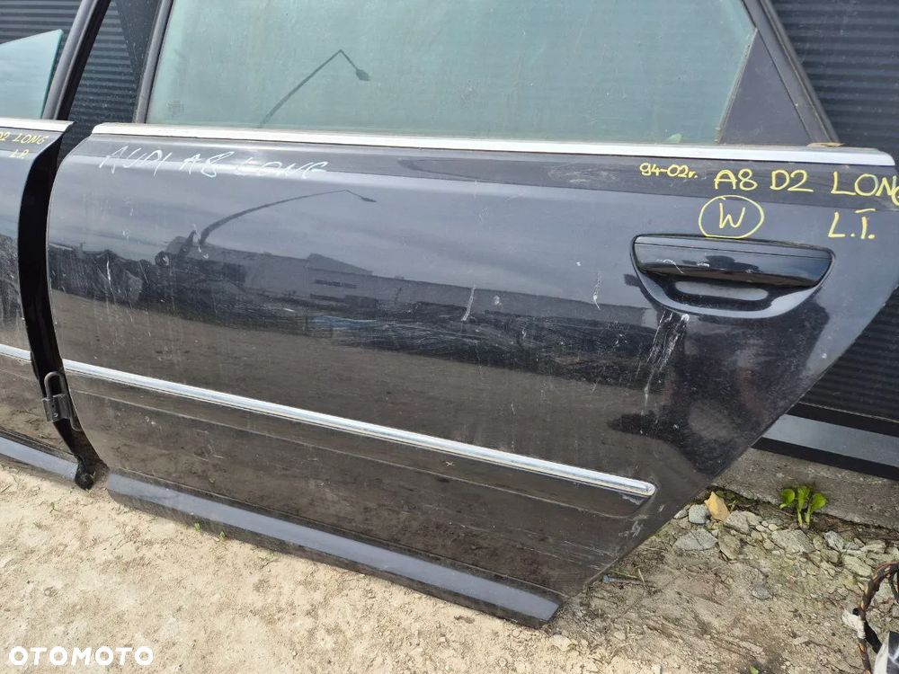 DRZWI TYŁ TYLNE LEWE PRAWE AUDI A8 D2 - 10