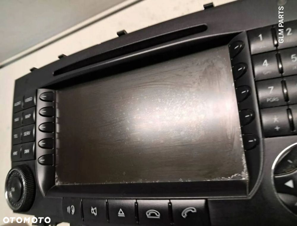 mercedes-benz clk w209 radio z nawigacją a2098208089 navi - 2