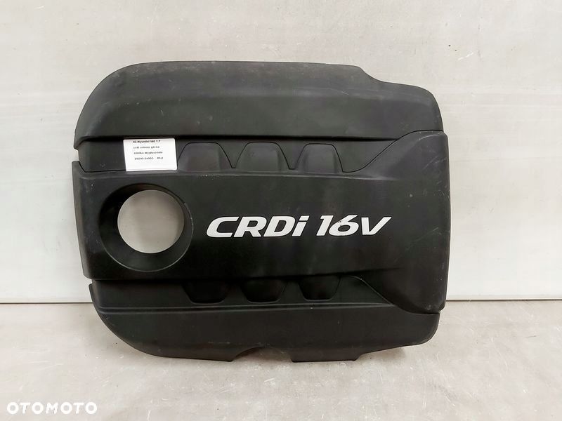 hyundai i40 1.7 crdi osłona górna silnika pokrywa - 1