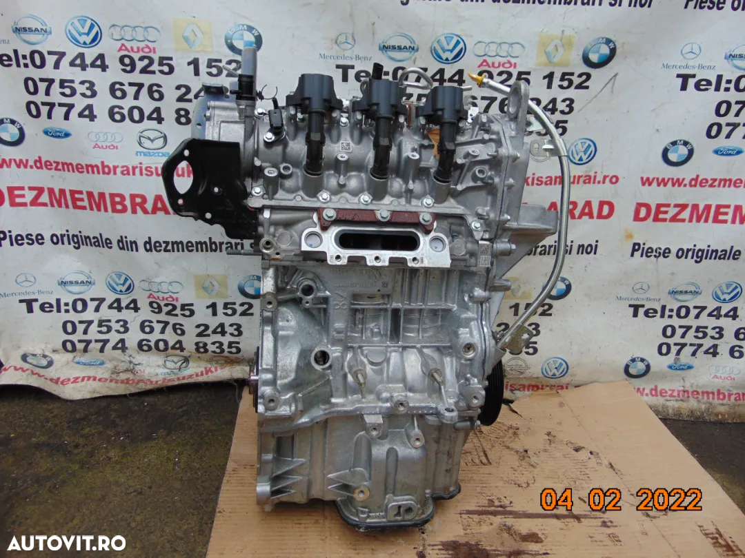 Motor Renault 1.0 hra0 Nissan juke Dacia Mercedes duster logan mcv lodgy Dokker sandero clio 5 mega - 5