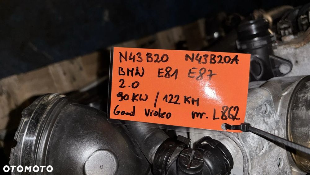 Silnik kompletny  BMW 2.0 n43 n43b20 n43b20a film video - 12