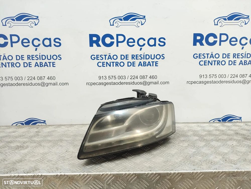 Otica Farol Frente Frontal Esquerda A5 8T Xenon Original VAG Audi 8T0941003M - 8