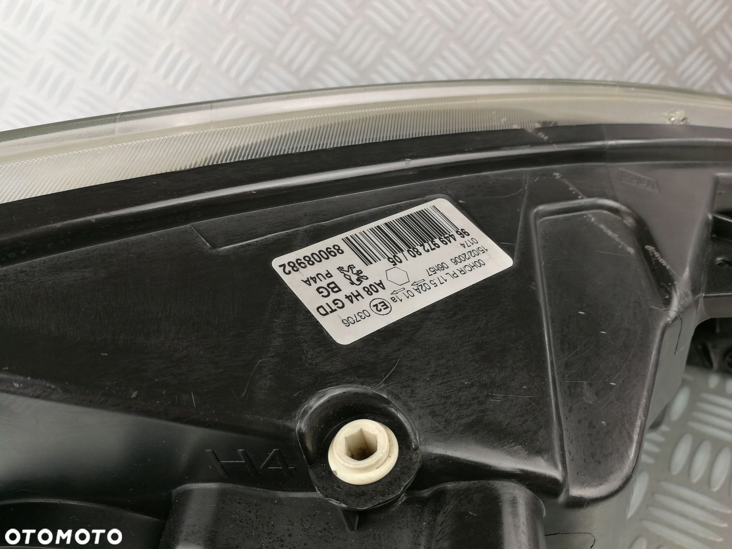 9644997280 reflektor lampa lewa lewy przód przednia PEUGEOT 1007 2005-2009 - 10