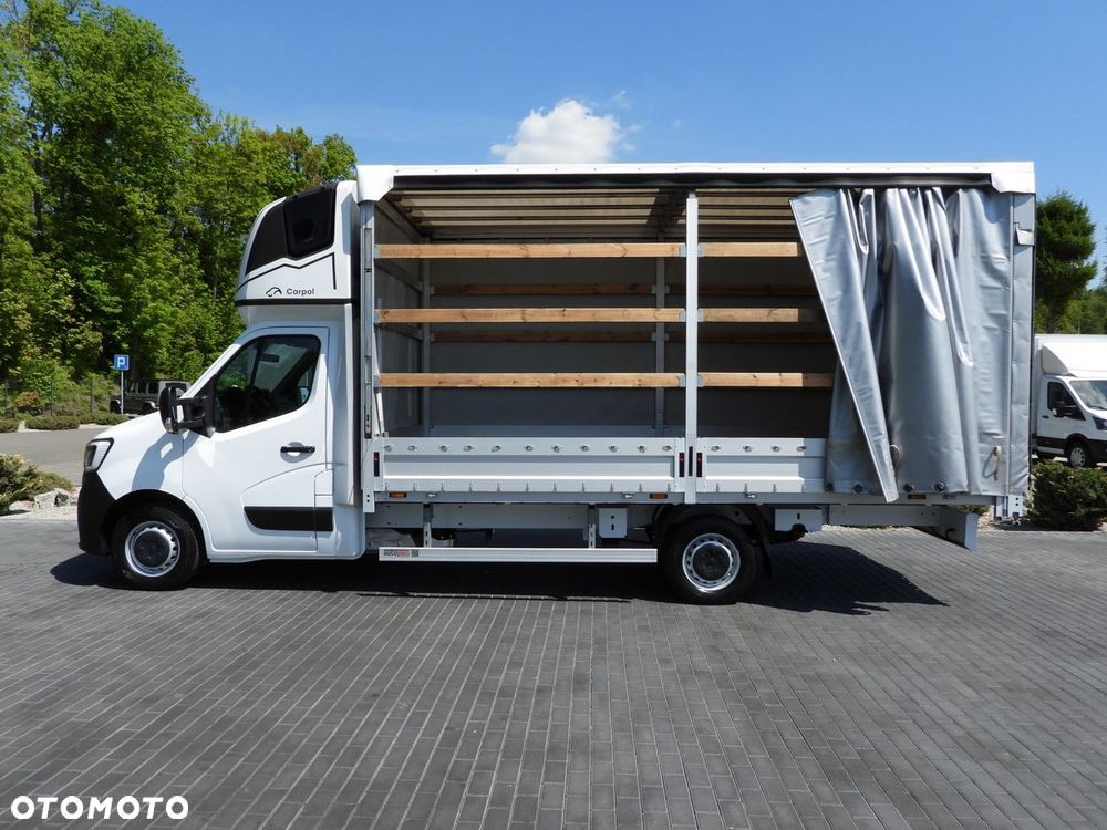 Renault MASTER  PLANDEKA 10 PALET WEBASTO TEMPOMAT LEDY PNEUMATYKA KLIMATYZACJA  165KM - 9