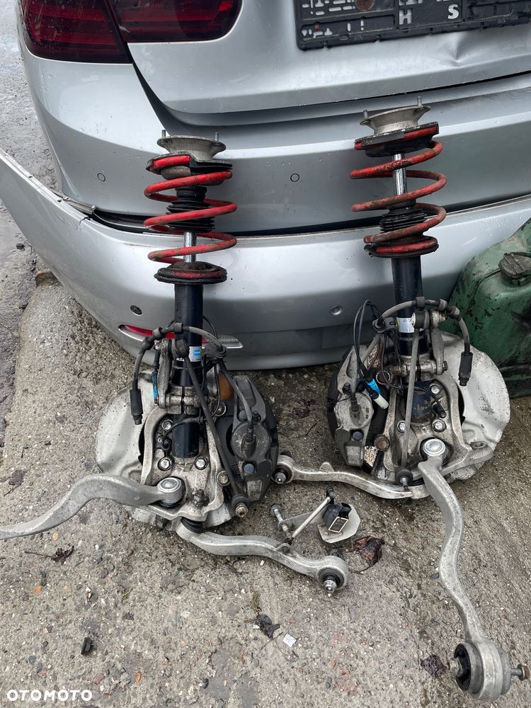 Bmw e63 e64 650i zwrotnica amortyzator wahacze kpl - 4