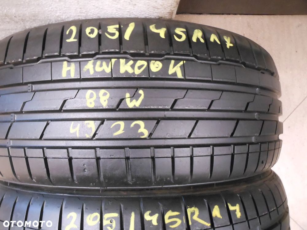 Opony 205/45r17 hankook ventus s1 evo 3 6,7mm lato para - 2