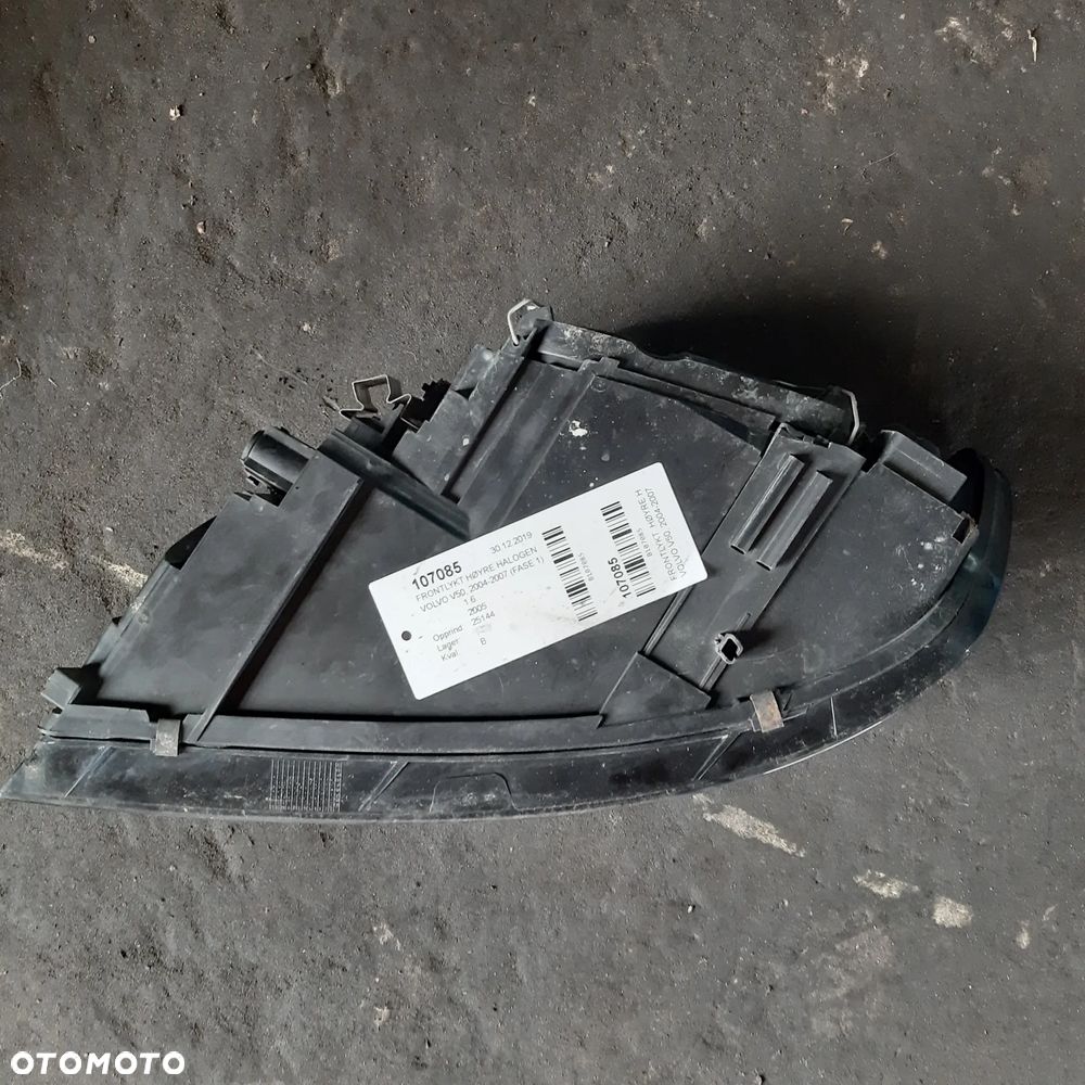 Lampa Przednia Prawa Volvo S40 V50 EU - 4