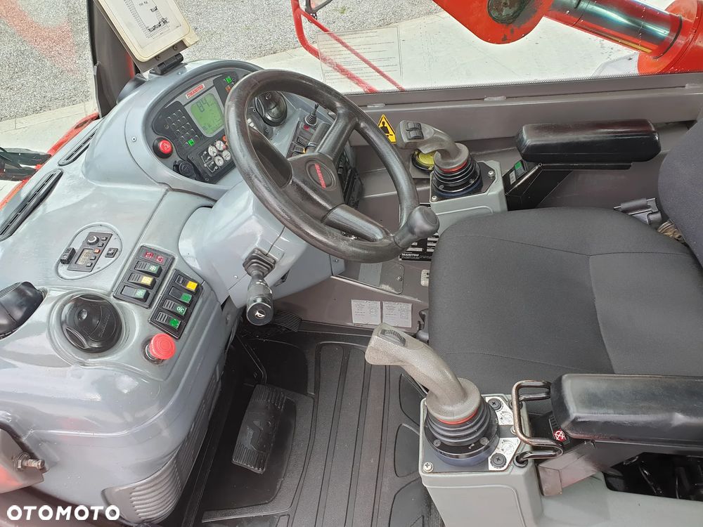 Manitou MRT ROTO 2150 Privilege KOSZ/WIDŁY/PILOTY SPROWADZONA PIĘKNY STAN - 14