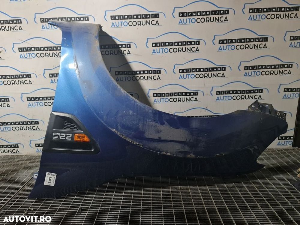 Aripa Stanga Fata Ford Ranger III 2011 - 2015 4 Usi ALBASTRU (1329) - 1