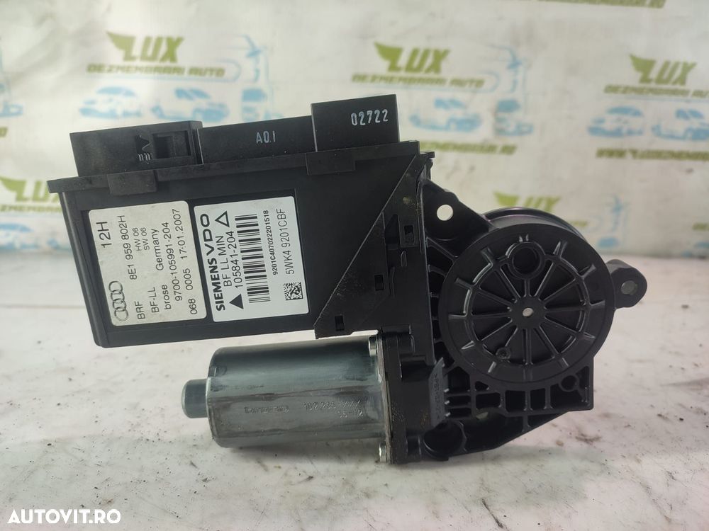 Motoras macara dreapta fata 8e1959802h Audi A4 B7 [2004 - 2008] 1.9 t - 1