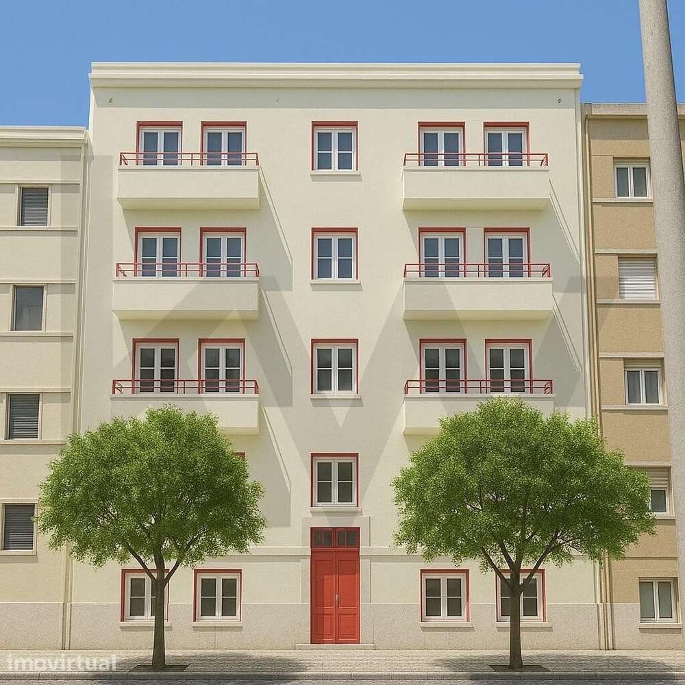 T3 com Jardim Privativo de 84m2 | Para Remodelação Total | Edifício - Grande imagem: 3/13