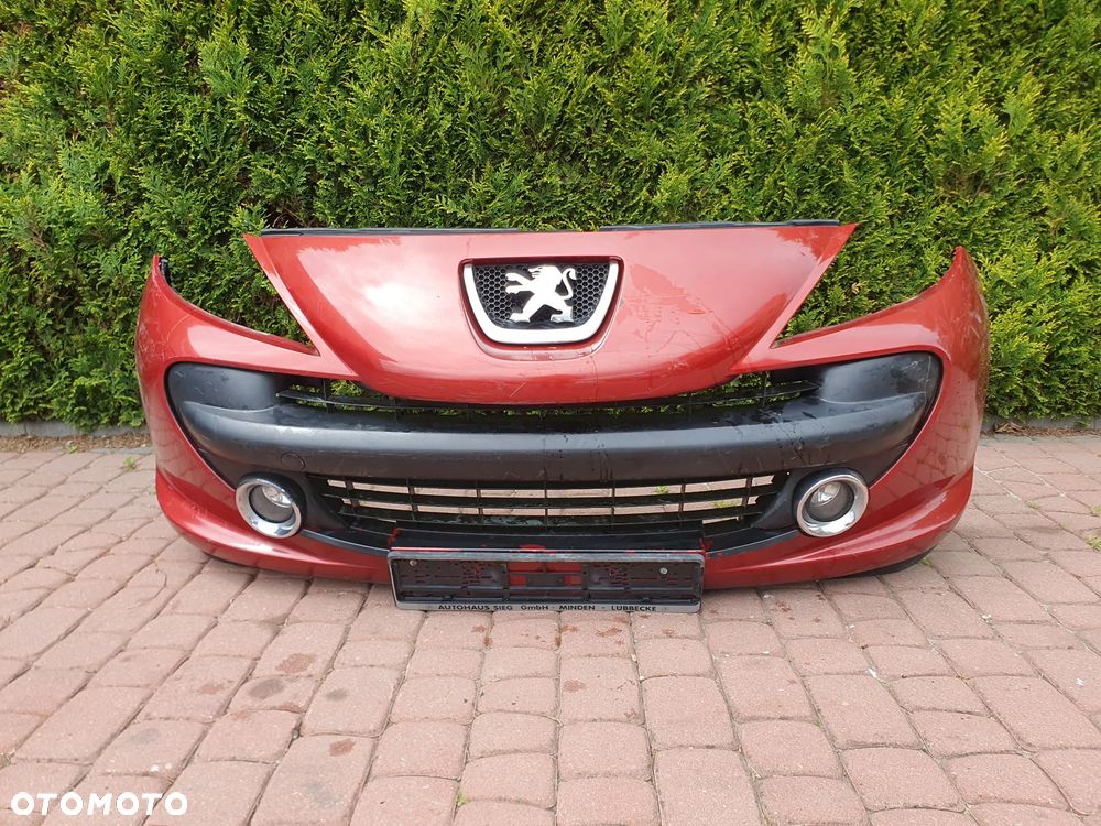 PEUGEOT 207 SPORT ZDERZAK PRZÓD PRZEDNI 9654356880 kompletny - 1