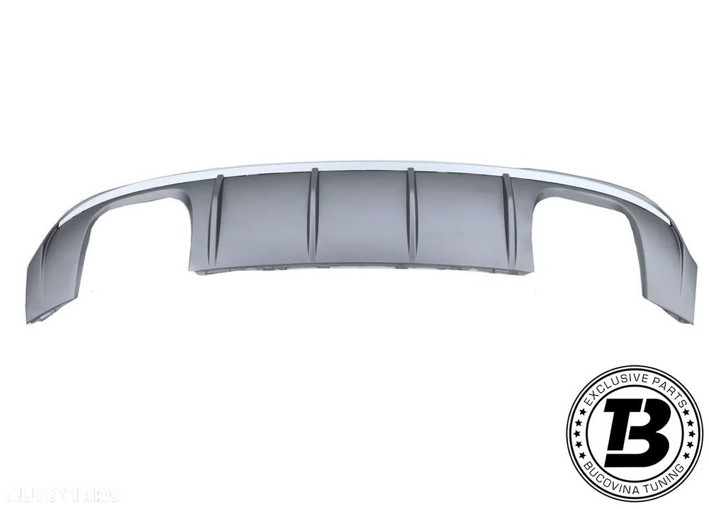 Difuzor Bara Spate cu Ornamente compatibil cu Audi A3 8V RS3 Design - 2