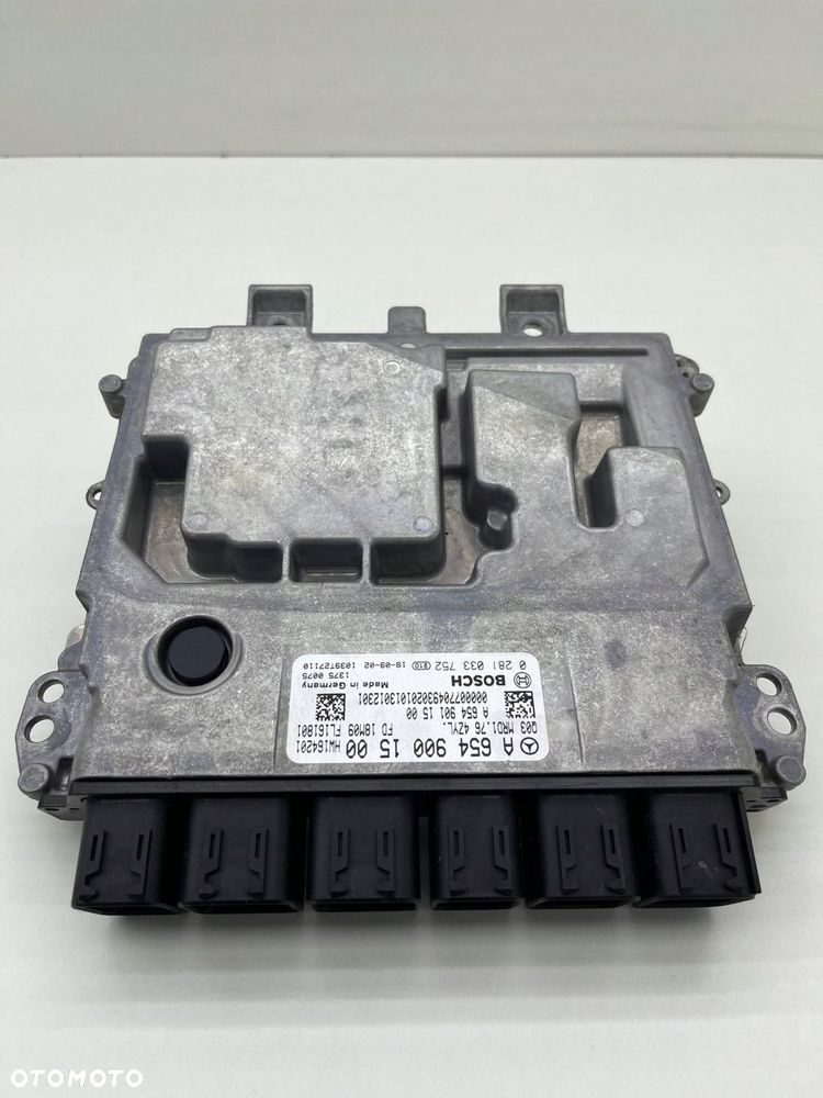 MERCEDES W205 MODUŁ KOMPUTER STEROWNIK SILNIKA ECU A6549001500 - 2