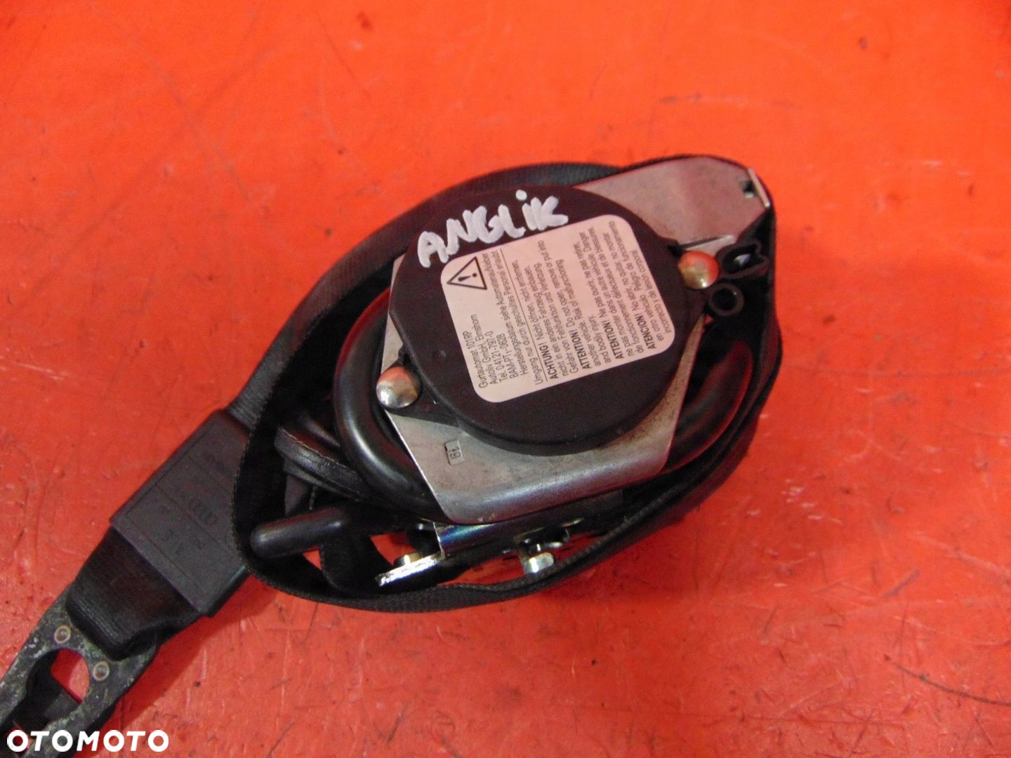 AUDI A4 B7 8E 8E2 B6 A6 C6 PAS BEZPIECZEŃSTWA PRAWY PRZÓD PRZEDNI 560788601 - 5