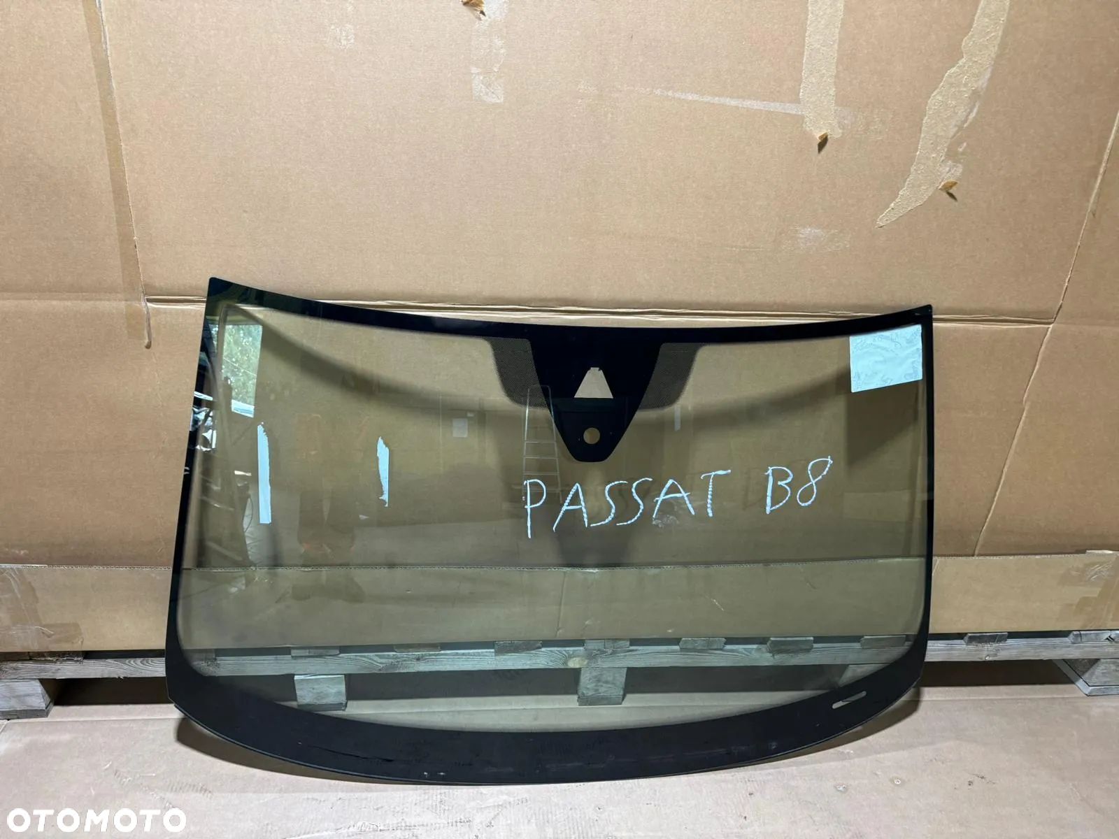 VW PASSAT B8 SZYBA PRZEDNIA CZOŁOWA PODGRZEWANA GRZANA CZUJNIK SENSOR ORYGINAŁ 22 R 2022 ROK 21 2021 2020 R 20 R NOWA! - 1