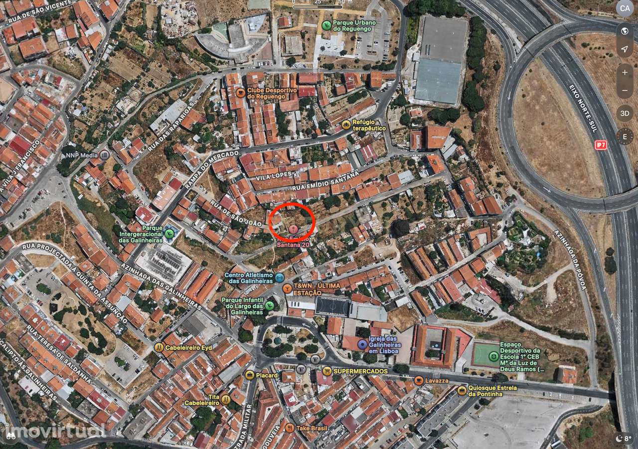 Terreno urbano para venda – 291 m² | Rua Particular à Quinta do Reguen - Grande imagem: 2/4