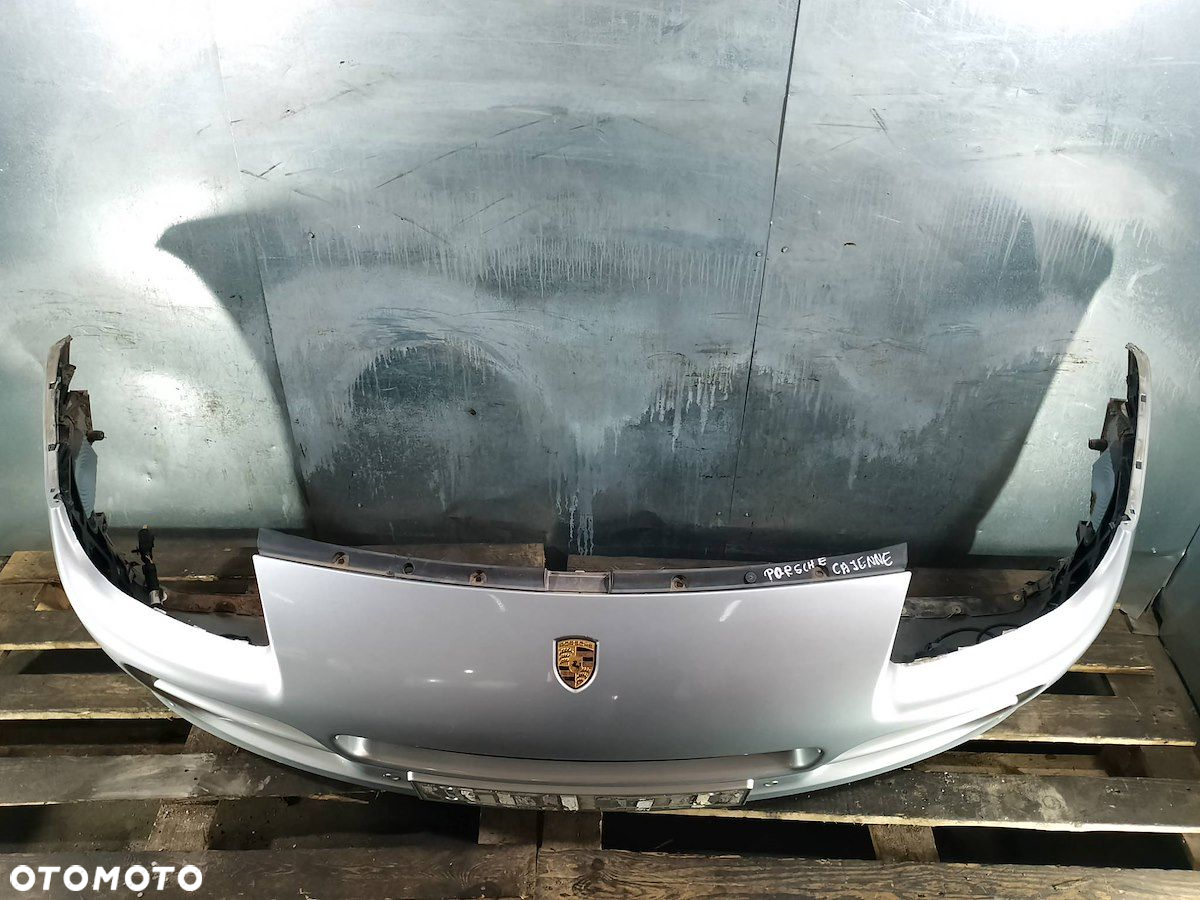 ZDERZAK PRZÓD PORSCHE CAYENNE lak.8E8E SREBRNY - 7