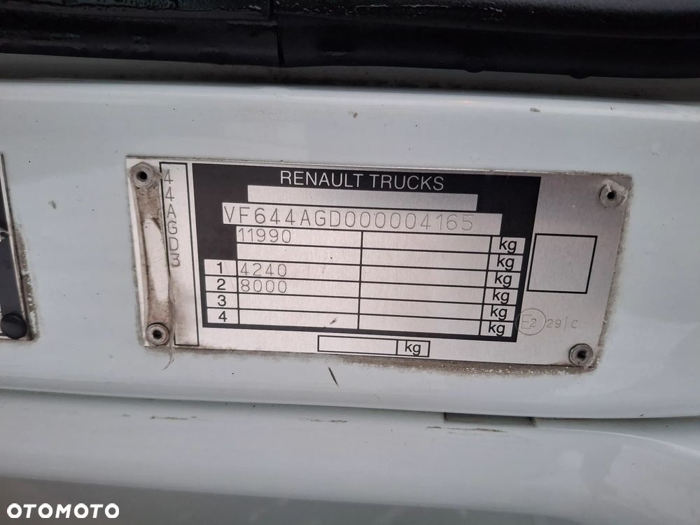 Renault Midlum 220 DXI Zamiatarka SEMAT Zoeller Johnston Szczotki L/R Obie Strony 2012r Napęd Hydrostat Euro 5 Rura Do Liści Studzienek 3873 Mth - 27