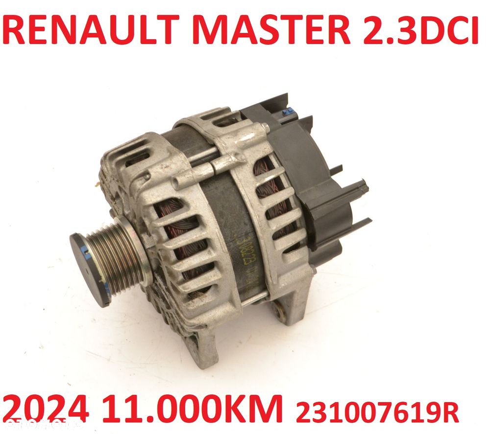 RENAULT MASTER 3 4 III IV 2.3dci 3 III OPEL MOVANO Alternator 231007619R Nissan Valeo - 1