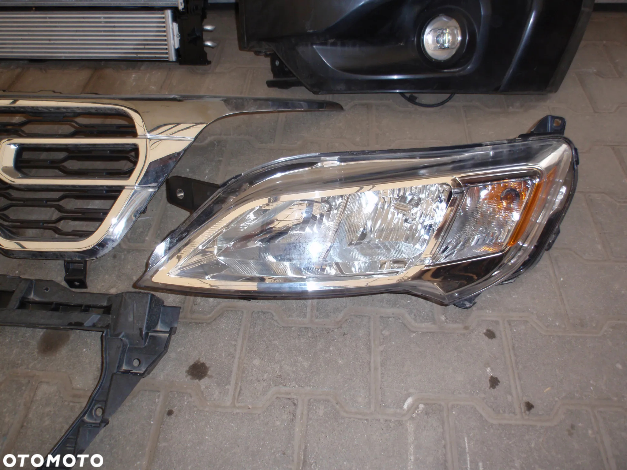 PRZÓD KOMPLETNY DODGE RAM PROMASTER 15- maska lampy błotnik - 4