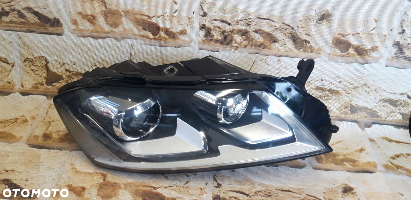vw passat b7 14 xenon skrętny z led r19 prawa europejska - 6