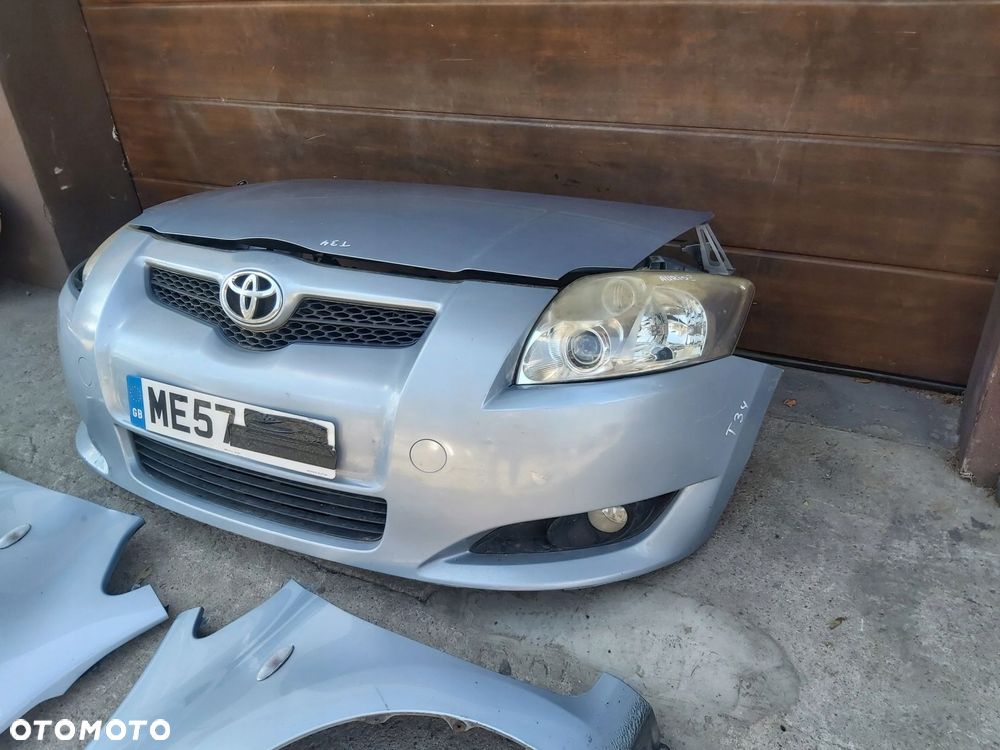 Toyota Auris I kompletny przód zderzak maska pas przedni 8s1 - 3