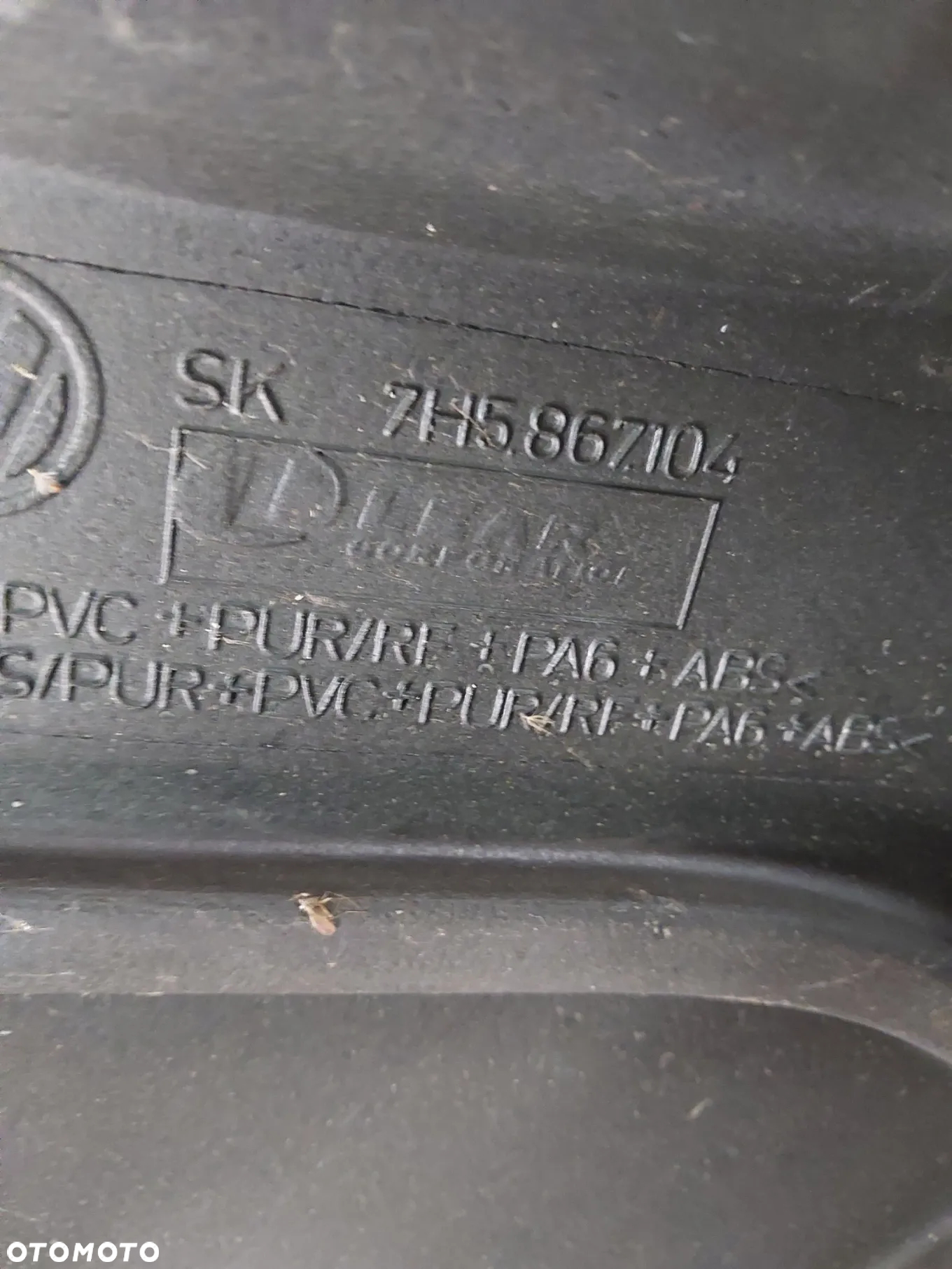 Boczek drzwi prawych vw multiwan t5 - 2