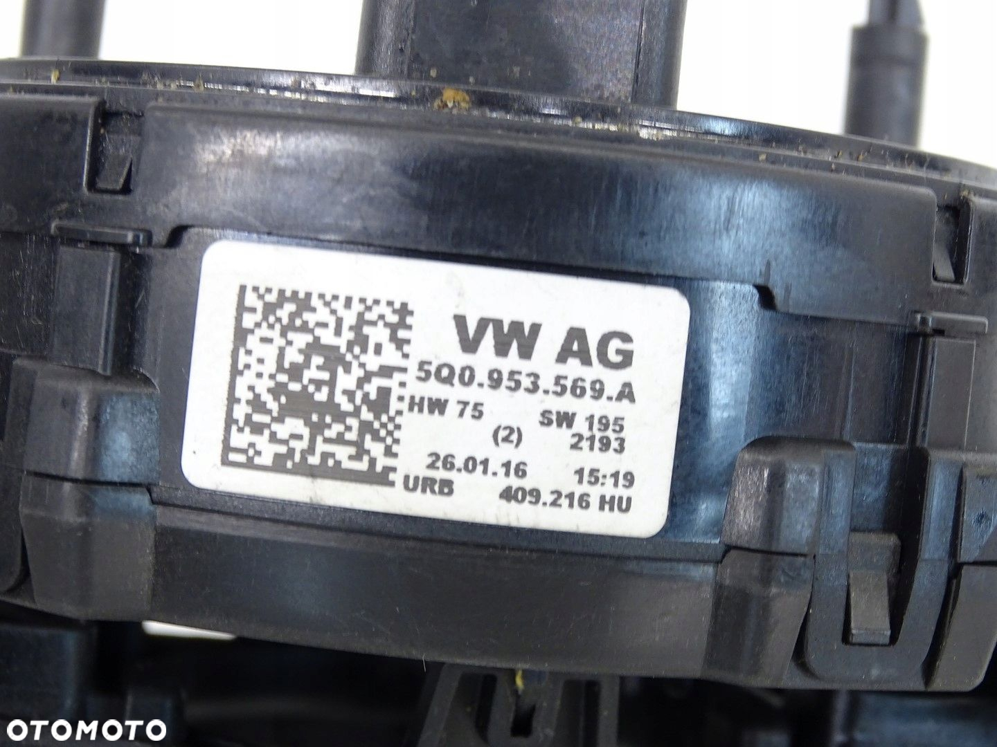 PRZEŁĄCZNIK ZESPOLONY TAŚMA MANETKI SKODA OCTAVIA III 5Q0953521M 5Q0953569A - 6